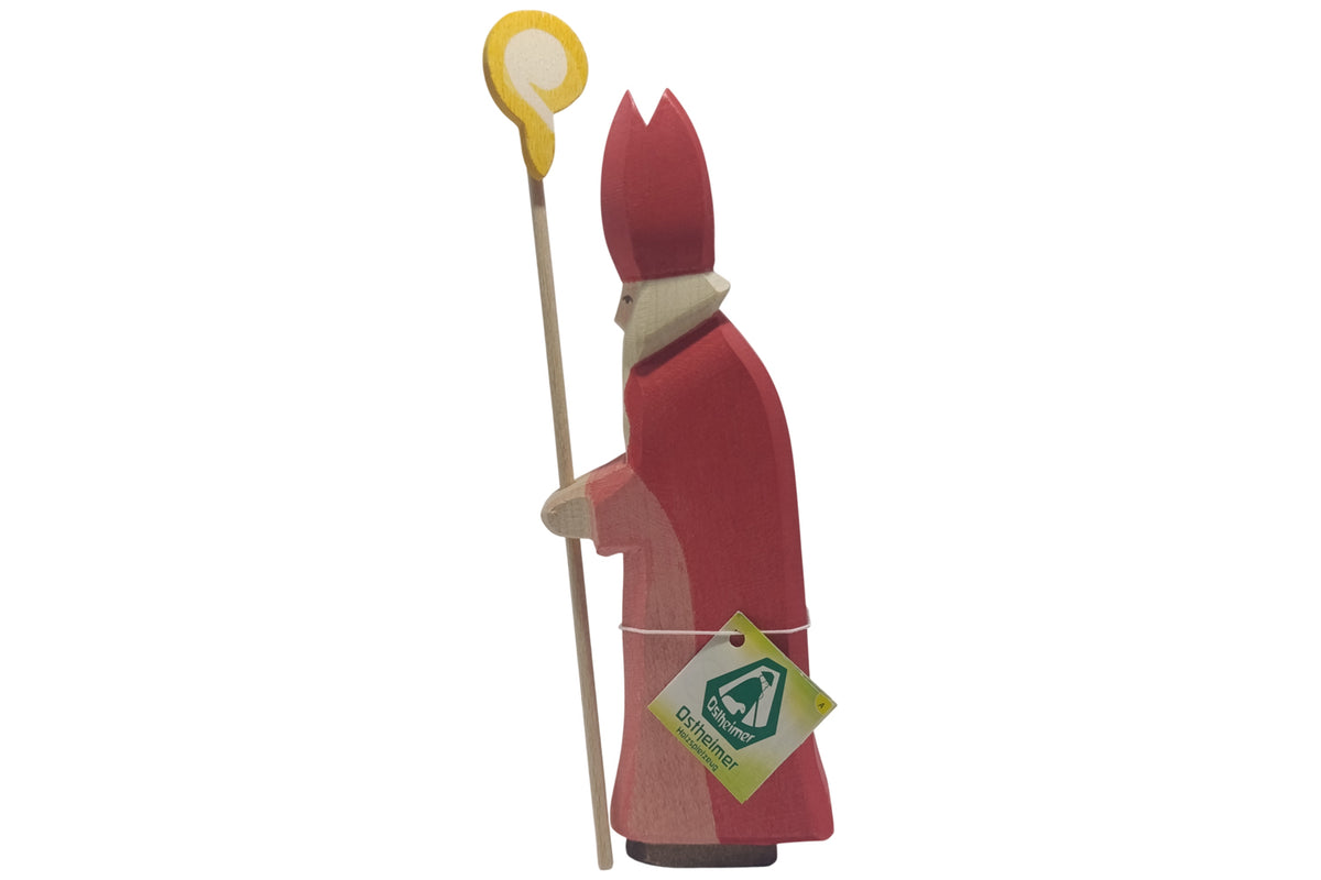 Ostheimer Figur St. Nikolaus mit Stab
