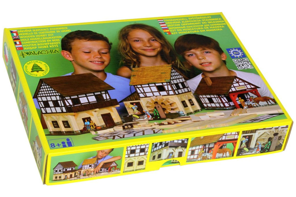 Walachia Holzbaukasten Fachwerk Schmiede