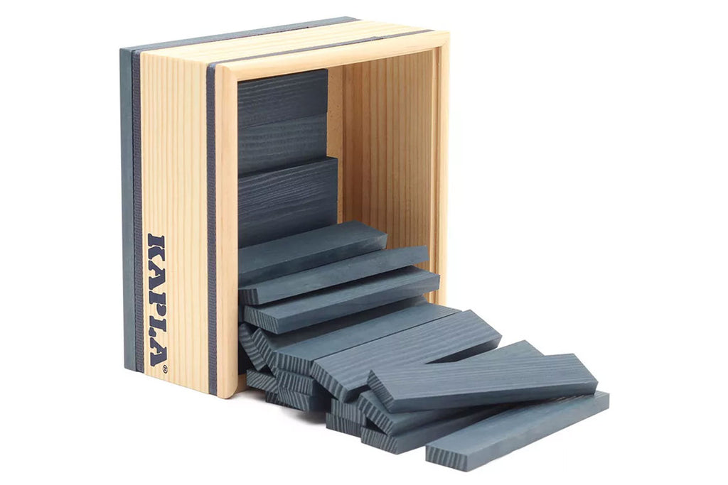 Boîte KAPLA de 40 pièces, bleu foncé