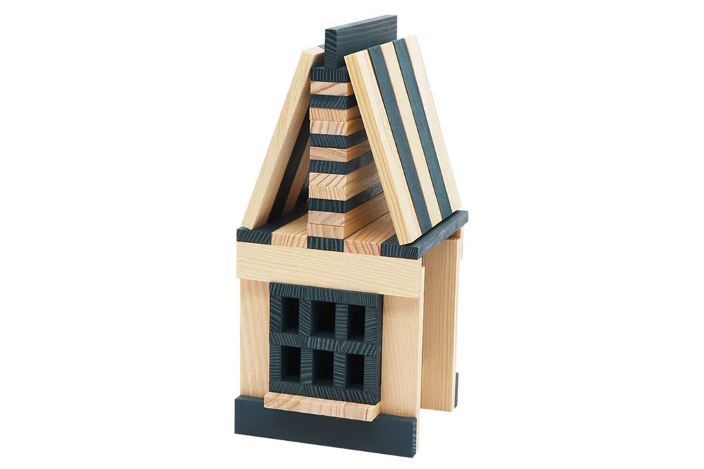 Boîte KAPLA de 40 pièces, bleu foncé