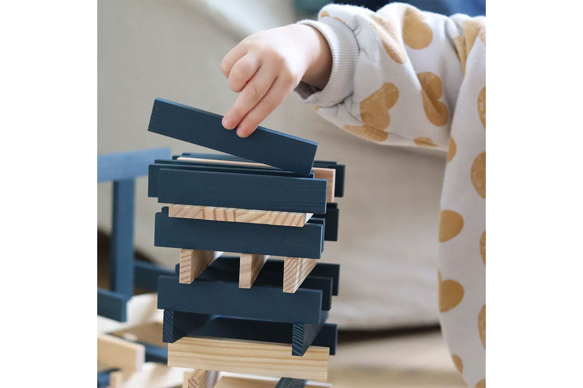 Boîte KAPLA de 40 pièces, bleu foncé