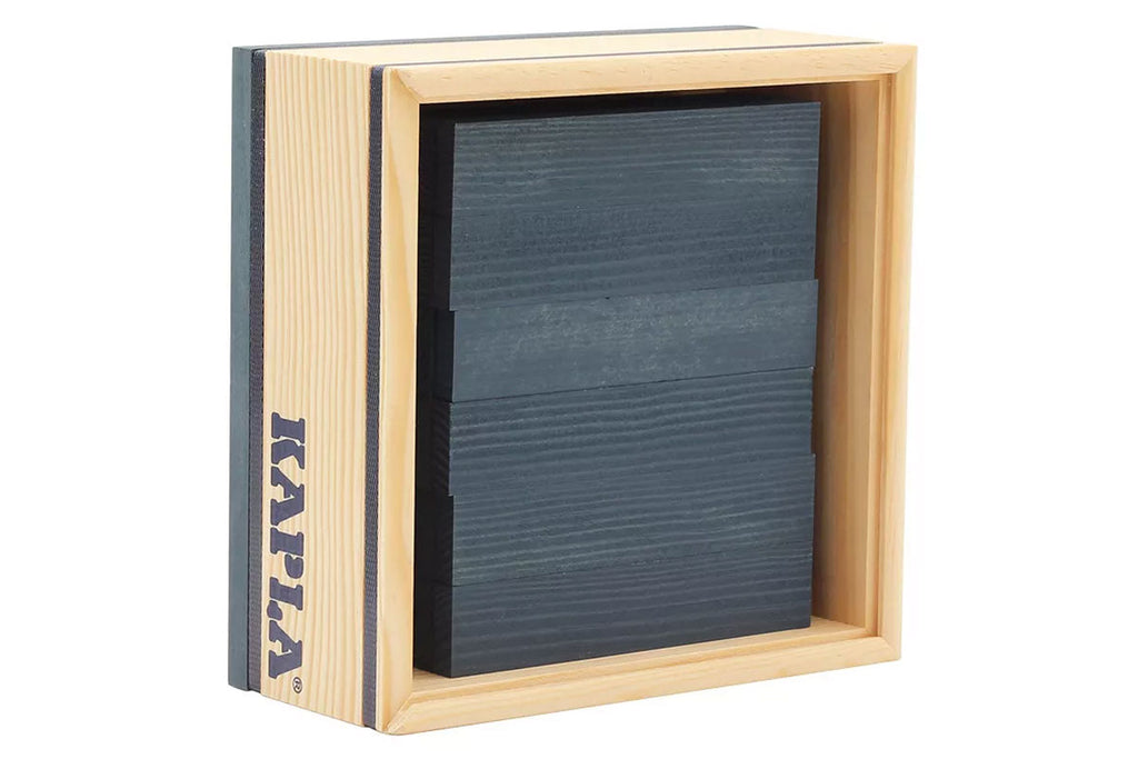 Boîte KAPLA de 40 pièces, bleu foncé