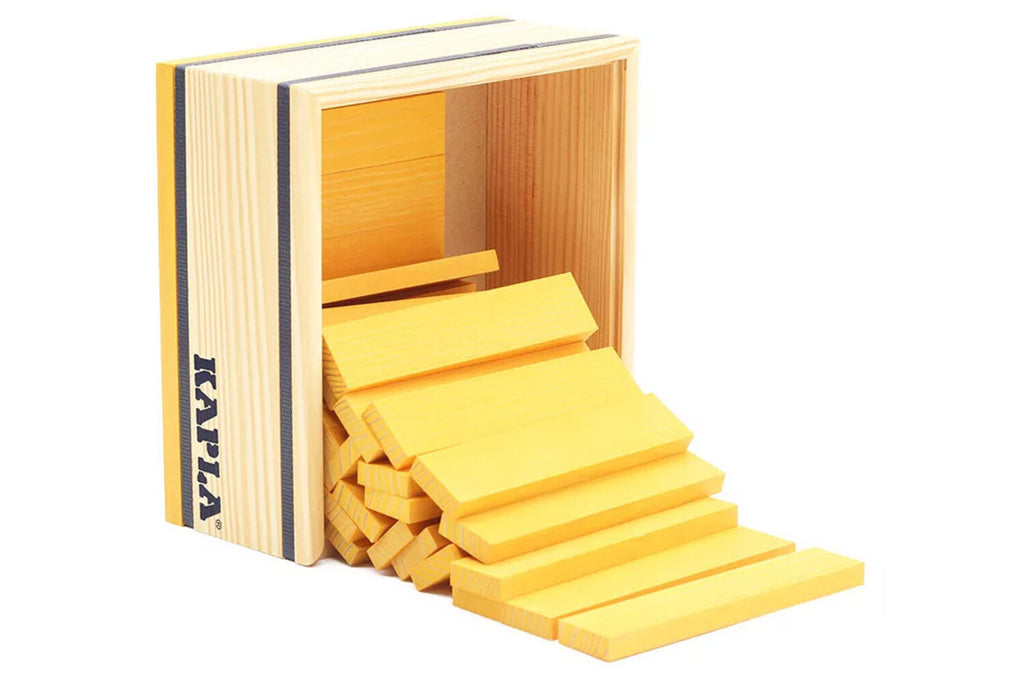 Boîte KAPLA de 40 pièces, jaune