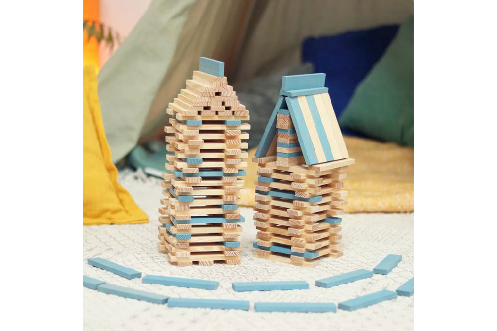 Boîte KAPLA de 40 pièces, bleu clair