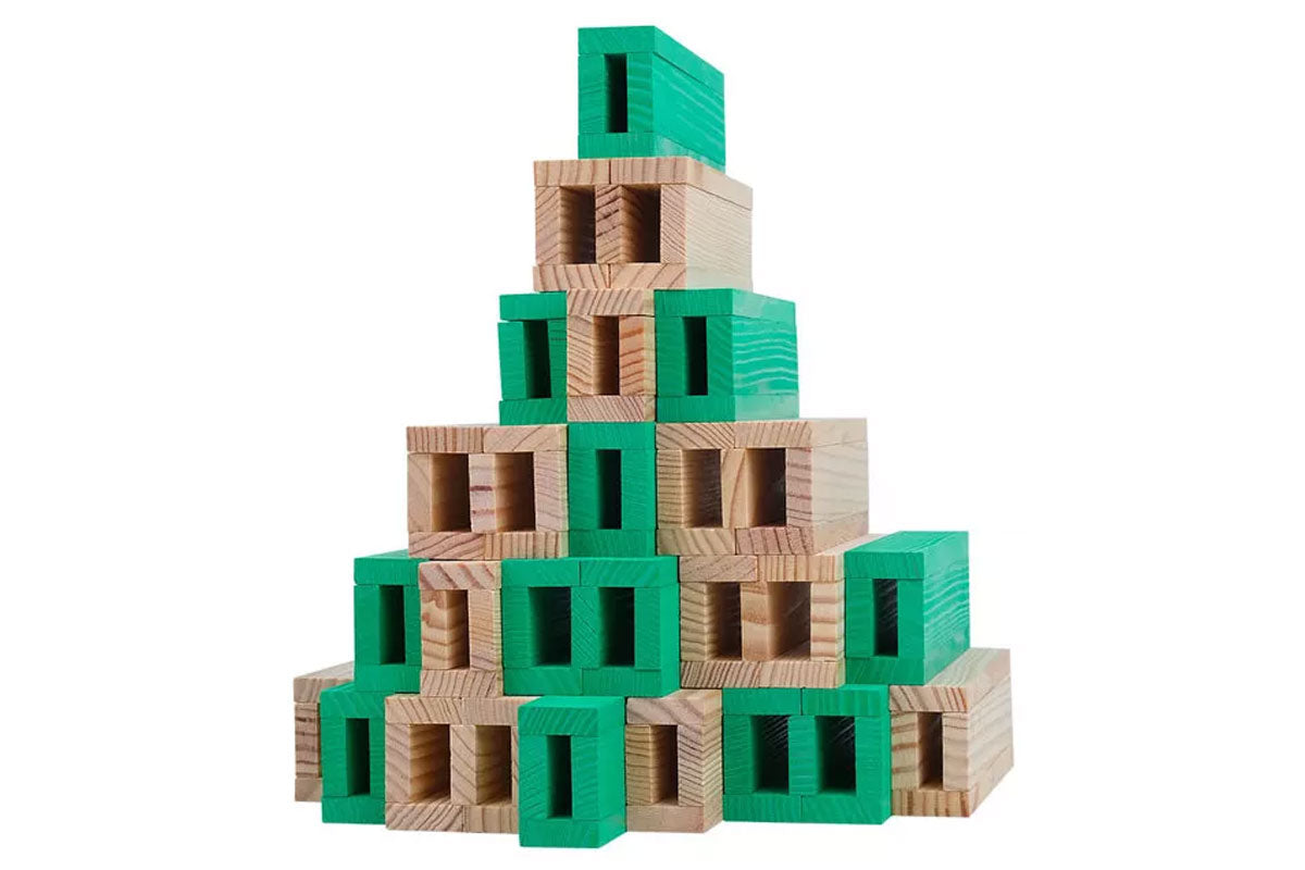 Boîte KAPLA de 40 pièces, vert clair