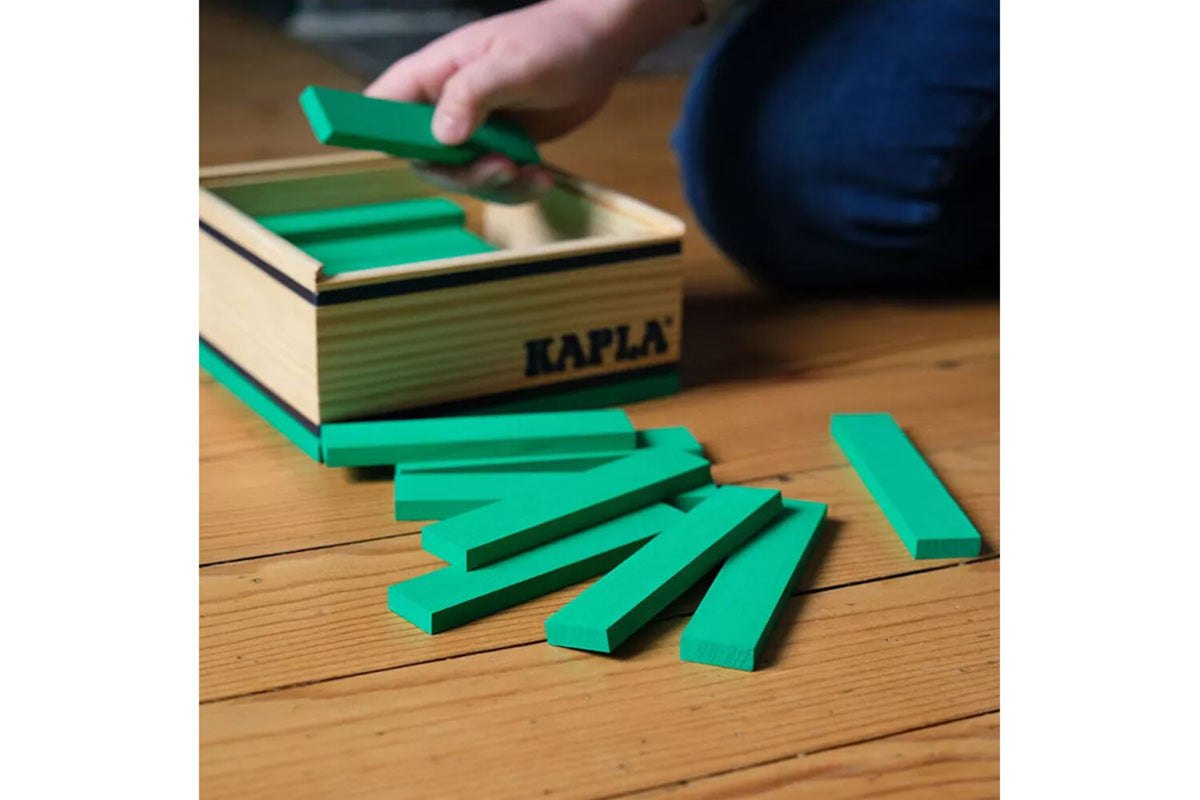 Boîte KAPLA de 40 pièces, vert clair