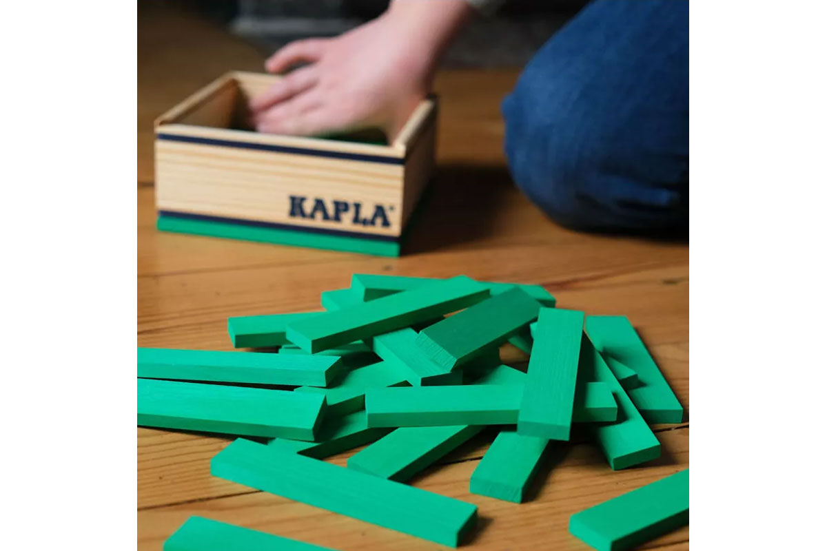 Boîte KAPLA de 40 pièces, vert clair