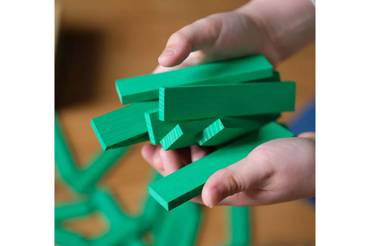 Boîte KAPLA de 40 pièces, vert clair