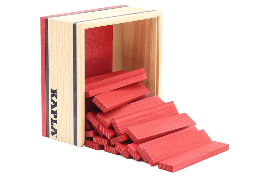 Boîte KAPLA de 40 pièces, rouge