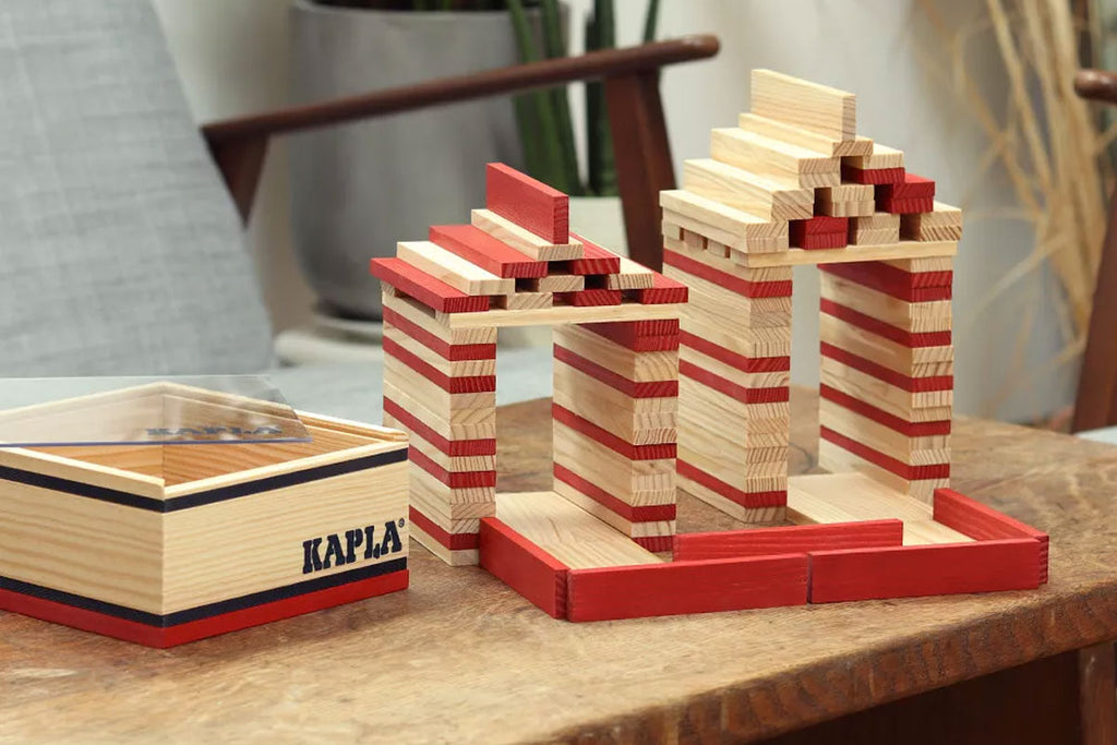 Boîte KAPLA de 40 pièces, rouge