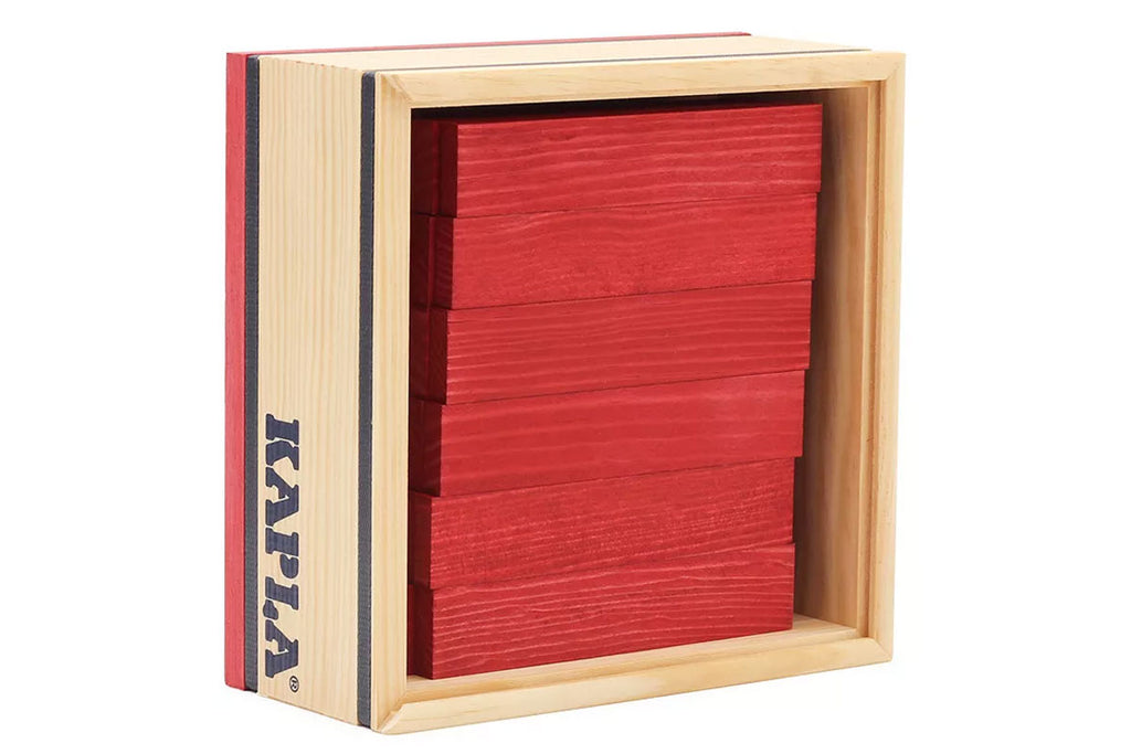 Boîte KAPLA de 40 pièces, rouge