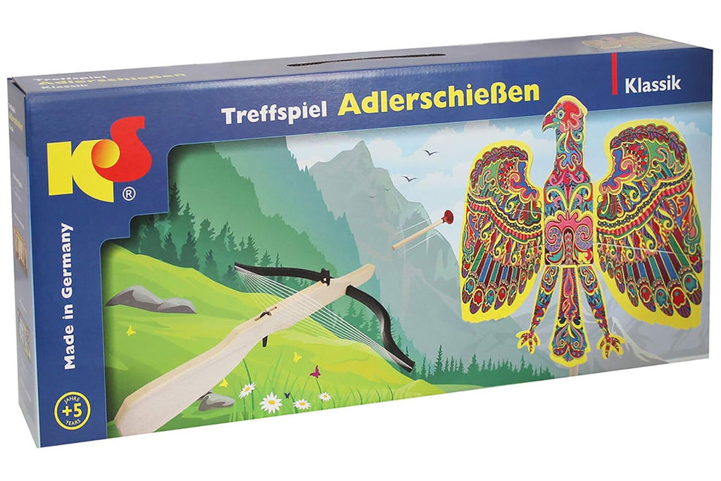Adlerschießen mit Armbrust und Adler original DDR