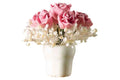 Dolls House 4363 Rose Arrangement Vase 1:12 pour la Maison de Poupées Neuf ! #