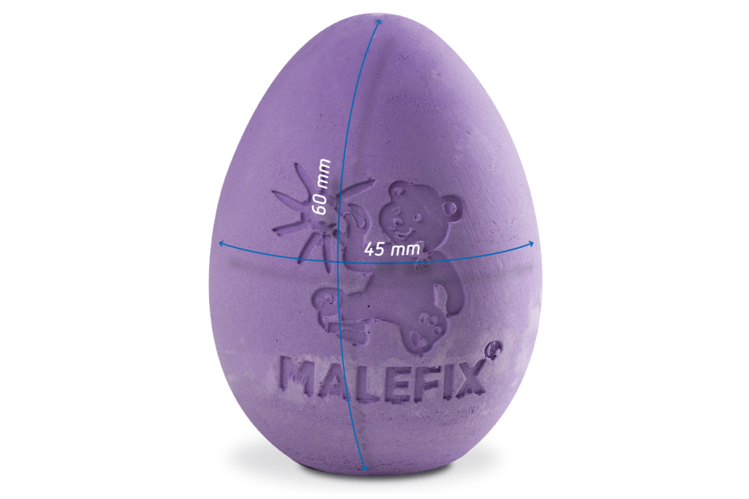 Malefix Straßenmalkreide Eier-Kreide Regenbogen