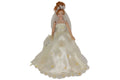 Dolls House Miniatur Puppe Naomi Brautkleid ca. 15 cm hoch