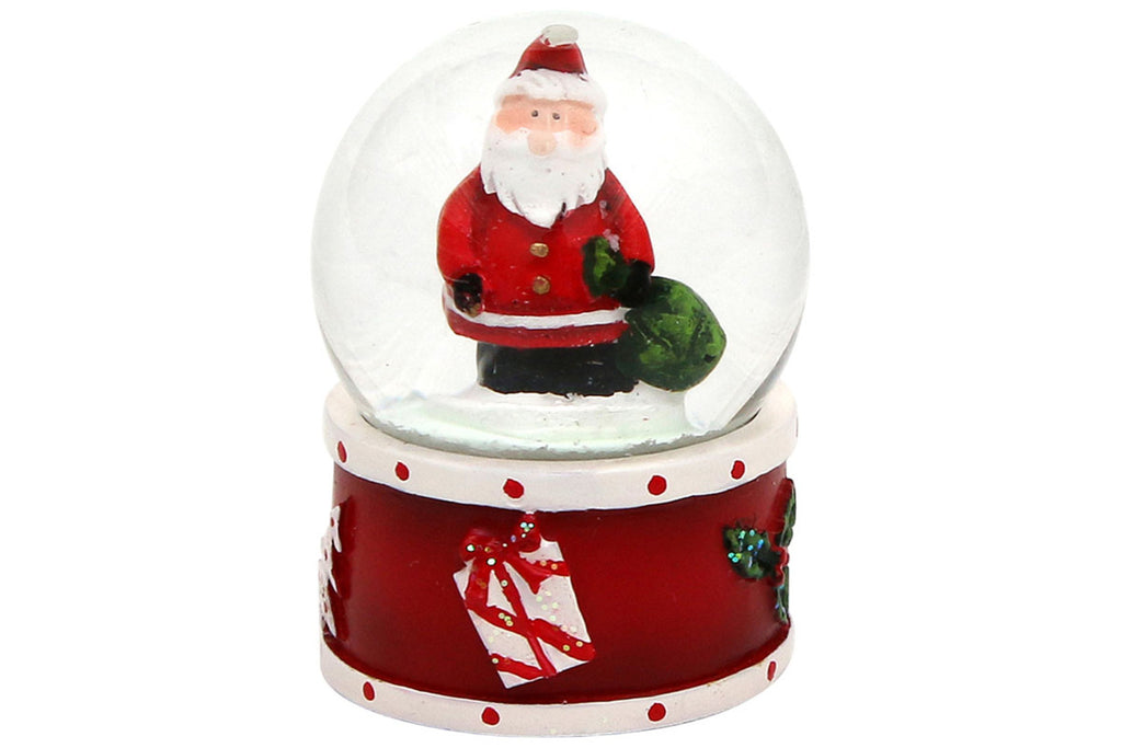 Sigro Mini-Schneekugel Weihnachtsmann
