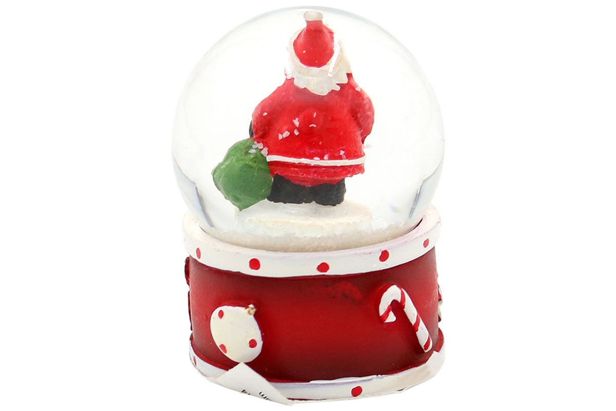 Sigro Mini-Schneekugel Weihnachtsmann