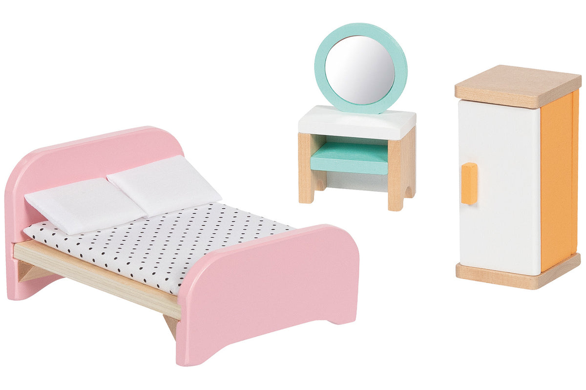 goki Schlafzimmer Puppenmöbelserie Copenhagen