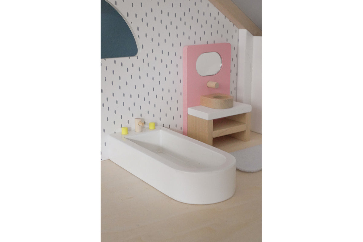 goki Badezimmer Puppenmöbelserie Copenhagen