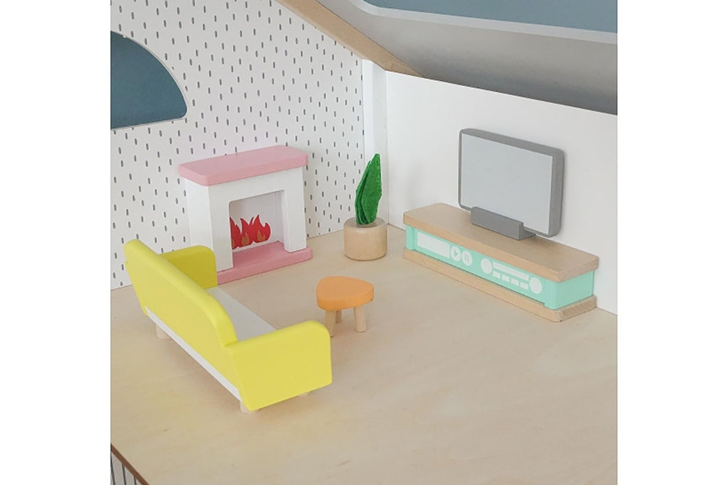 goki Wohnzimmer Puppenmöbelserie Copenhagen