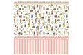 Dolls House Tapete Kindermotiv rosa