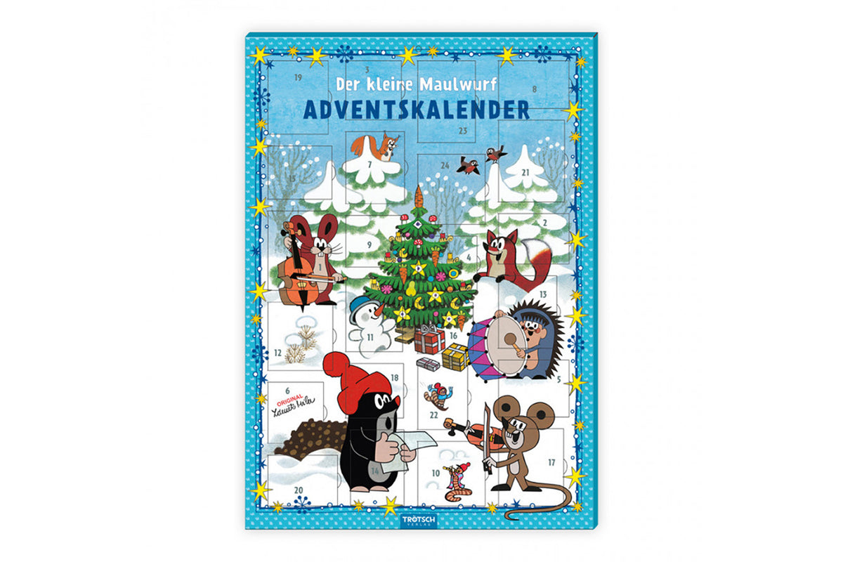 Trötsch Magnet Adventskalender Maulwurf