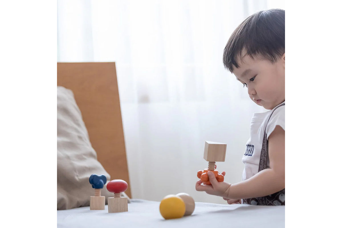 PlanToys Schrauben und Muttern