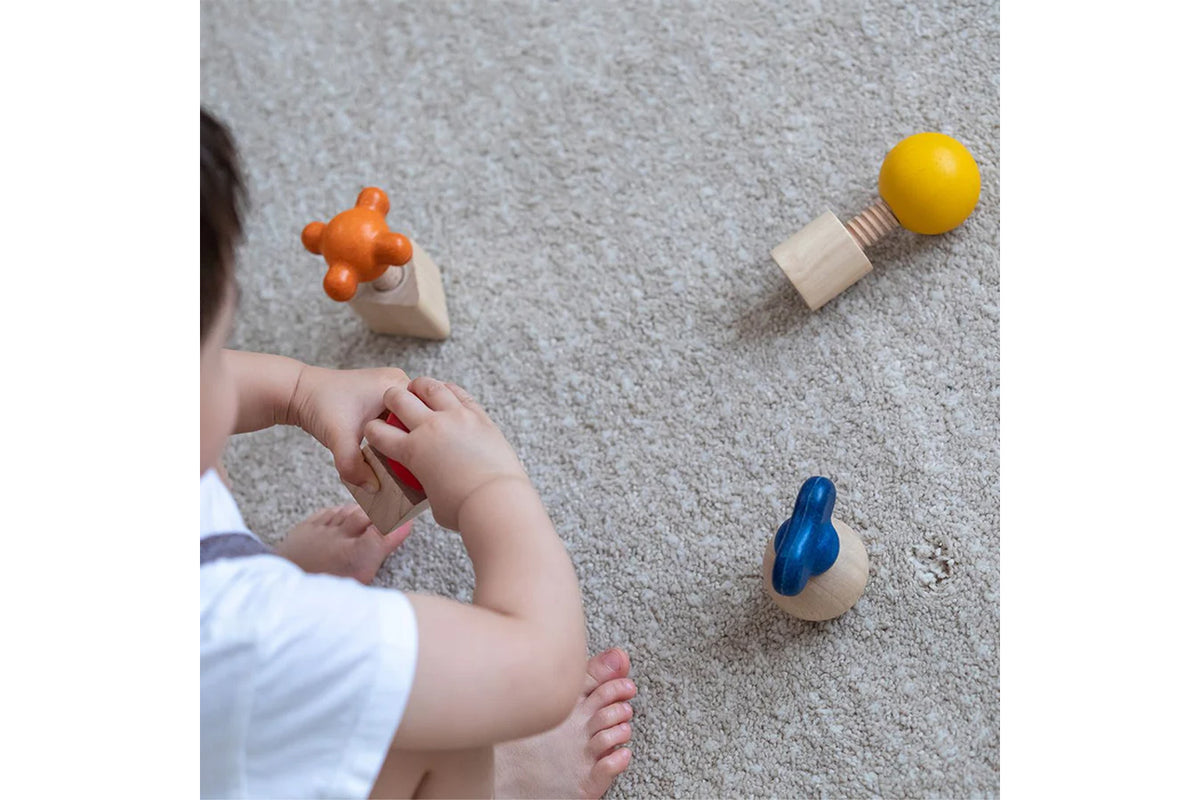 PlanToys Schrauben und Muttern