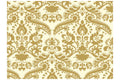 Dolls House 5824 Papier Peint " Or Damas " 60x43 CM 1:12 Pour Maison Neuf ! #