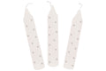 Bougies d'anniversaire Goki, lot de 10, à pois gris