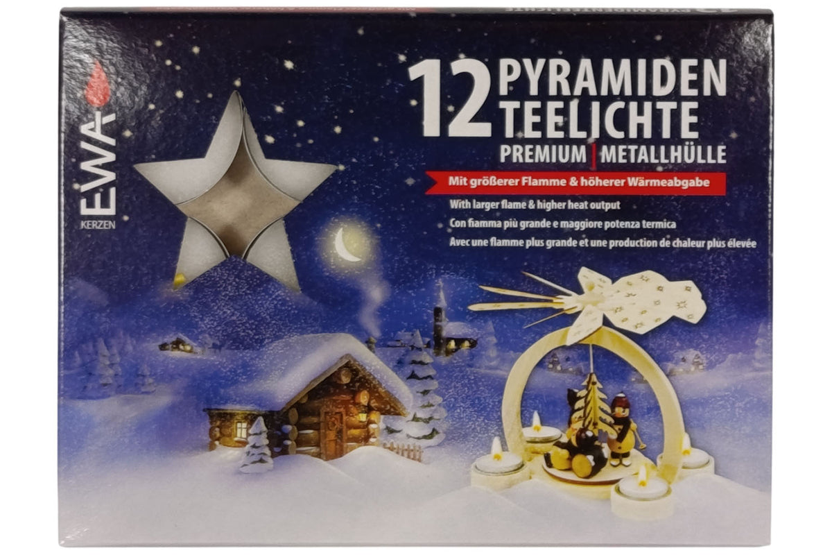 EWA Teelichter Premium 12 Stück