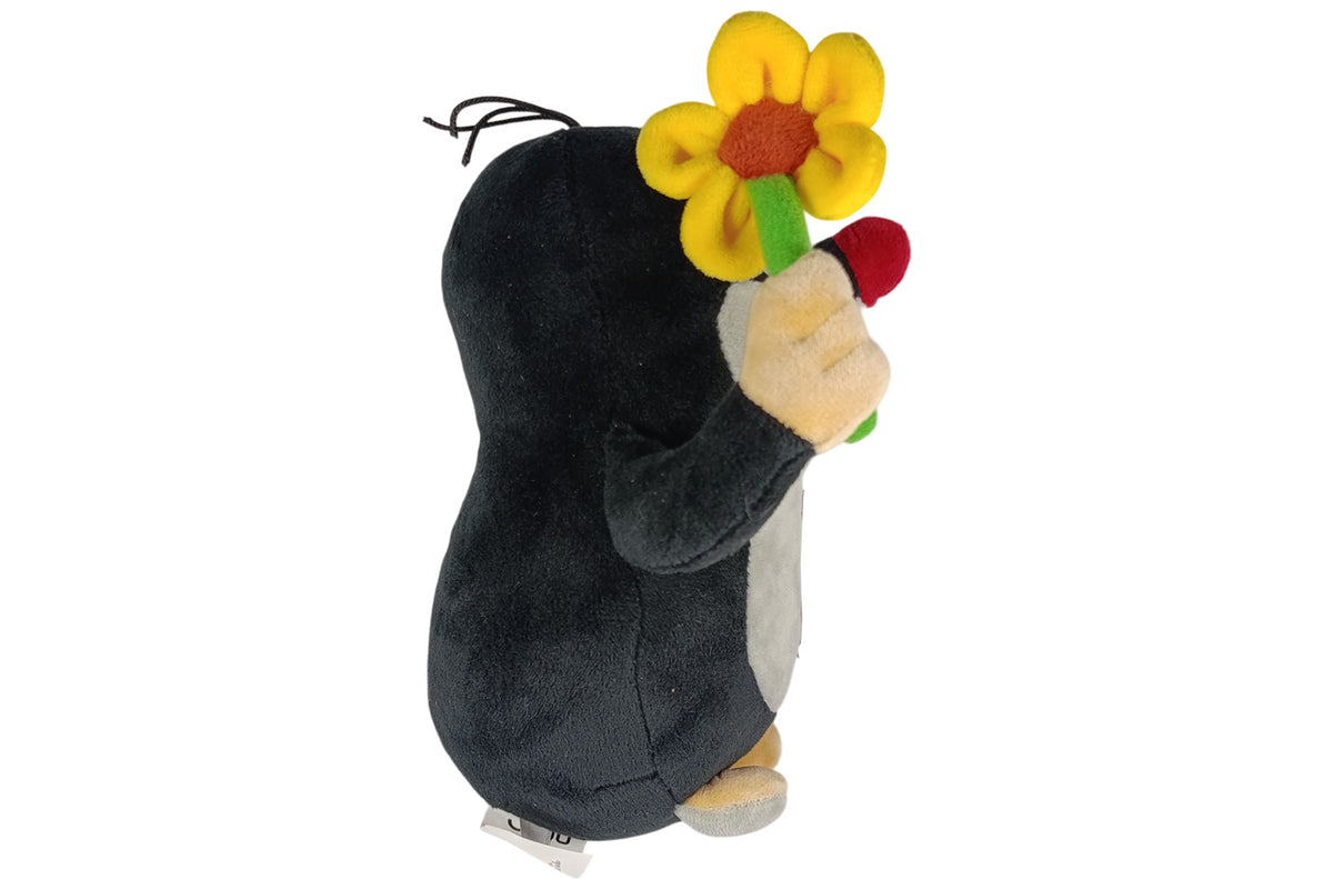 Trötsch Plüschtier Der kleine Maulwurf mit Blume 16 cm hoch