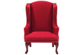 Dolls House Miniatur Ohrensessel rot
