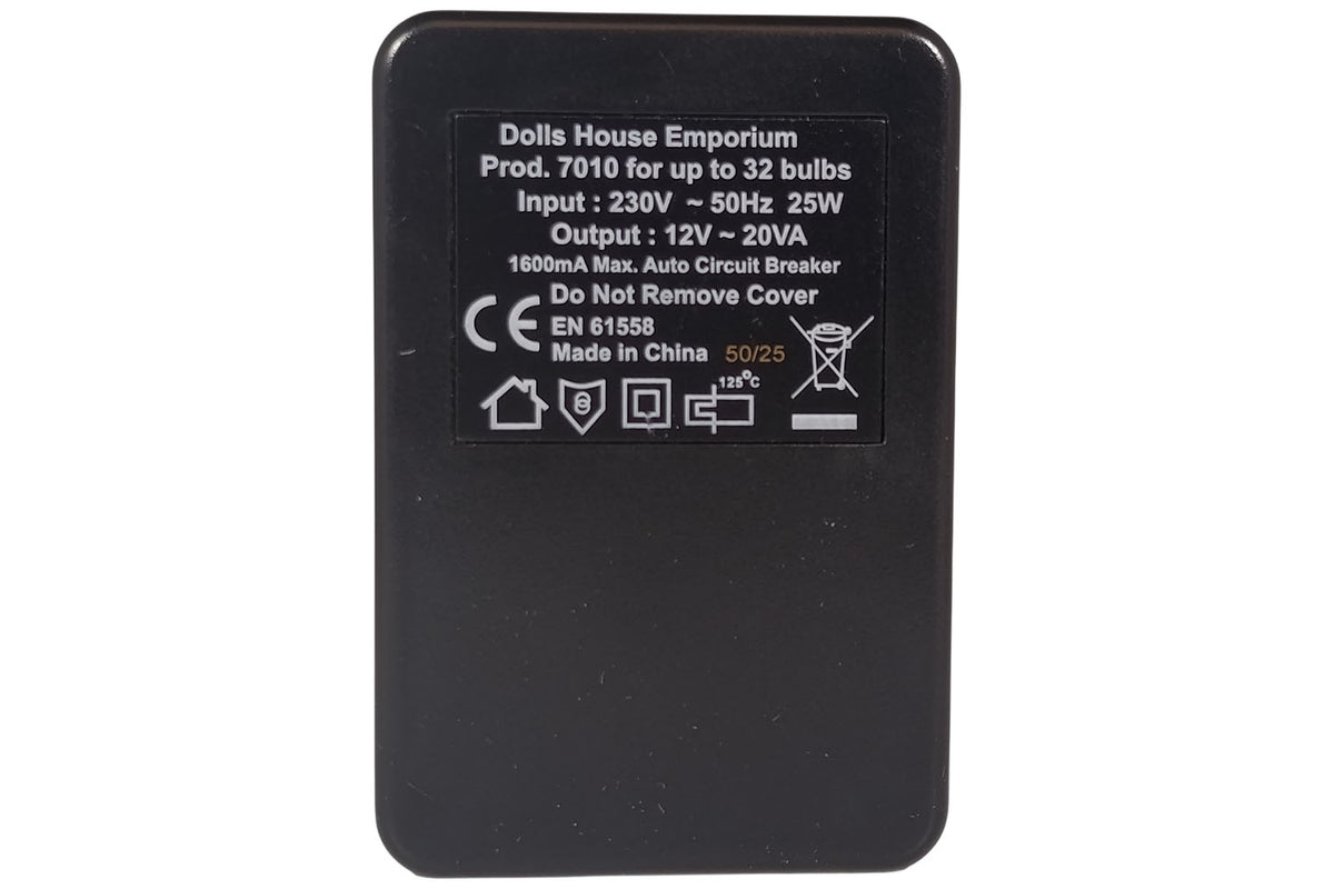 Dolls House 7010 Transformateur 12V pour la Maison de Poupées Neuf ! #
