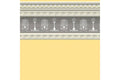 Dolls House Tapete Soft Yellow