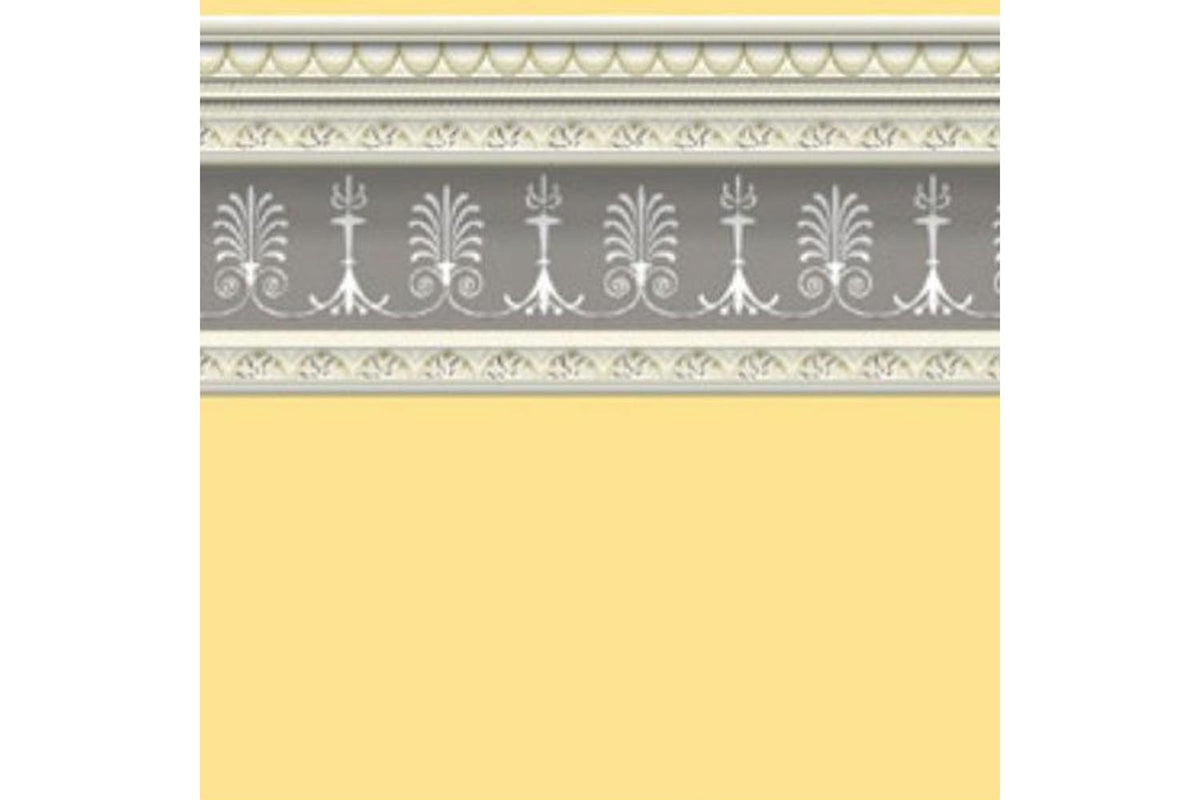 Dolls House Tapete Soft Yellow
