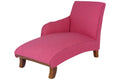 Dolls House 7232 Chaise Longue Pouf Sofa Rose 1:12 pour Maison de Poupée Neuf !