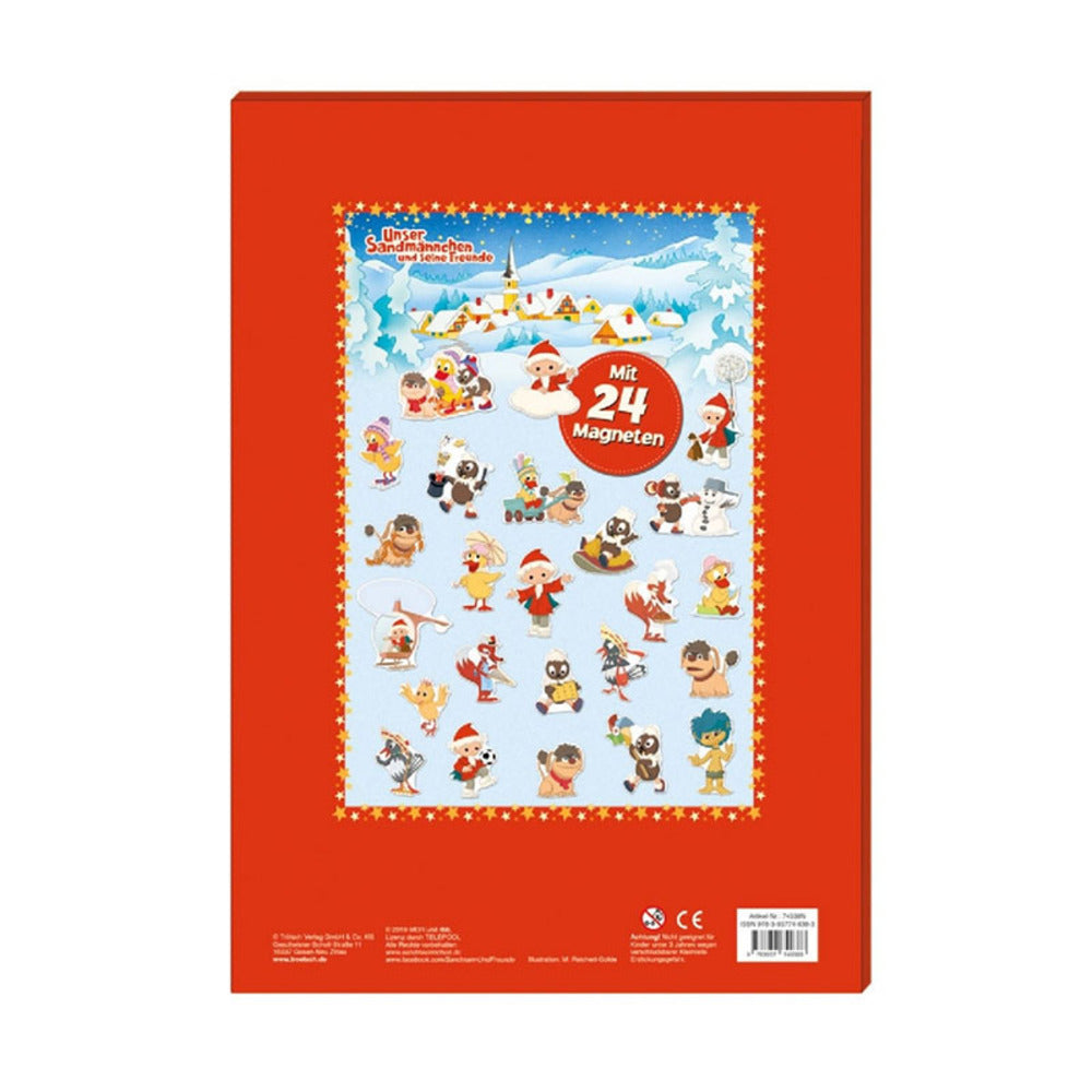 Trötsch Adventskalender Sandmann magnetisch