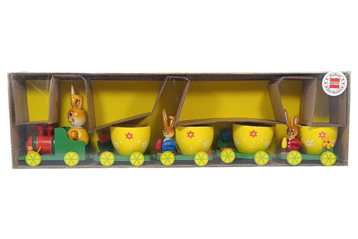 Schulte Osterzug mit Kugelhasen Osterdekoration