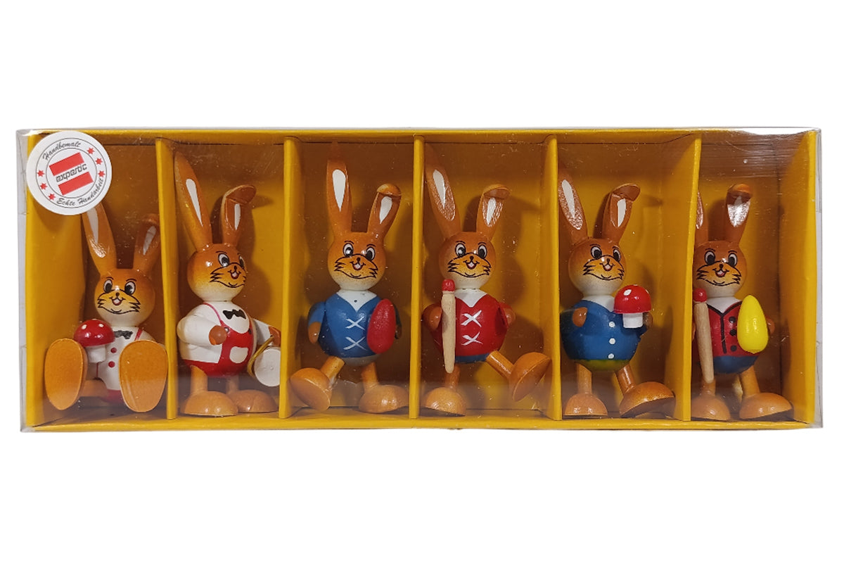 Schulte Kugelhasen-Set (6 Stück) Osterdekoration