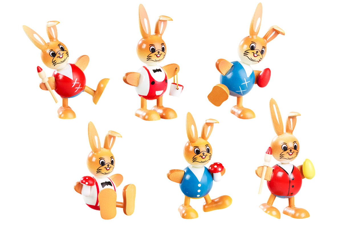 Schulte Kugelhasen-Set (6 Stück) Osterdekoration