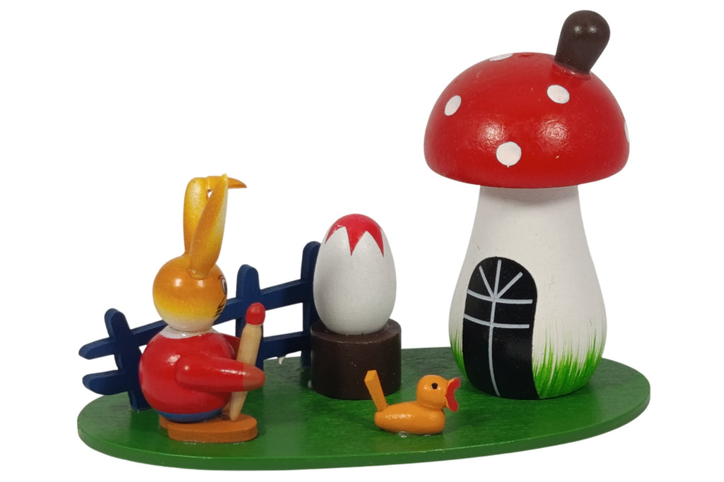 Schulte Kugelhase en tant que peintre de décorations de Pâques