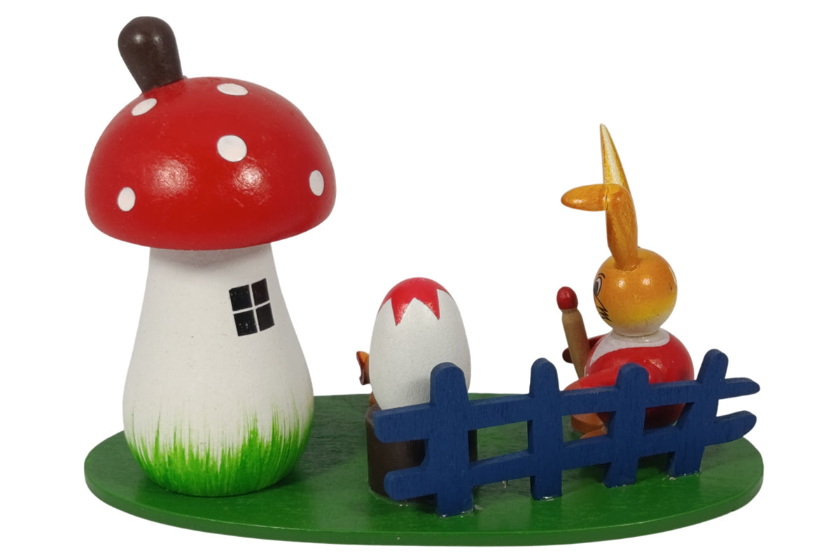 Schulte Kugelhase en tant que peintre de décorations de Pâques