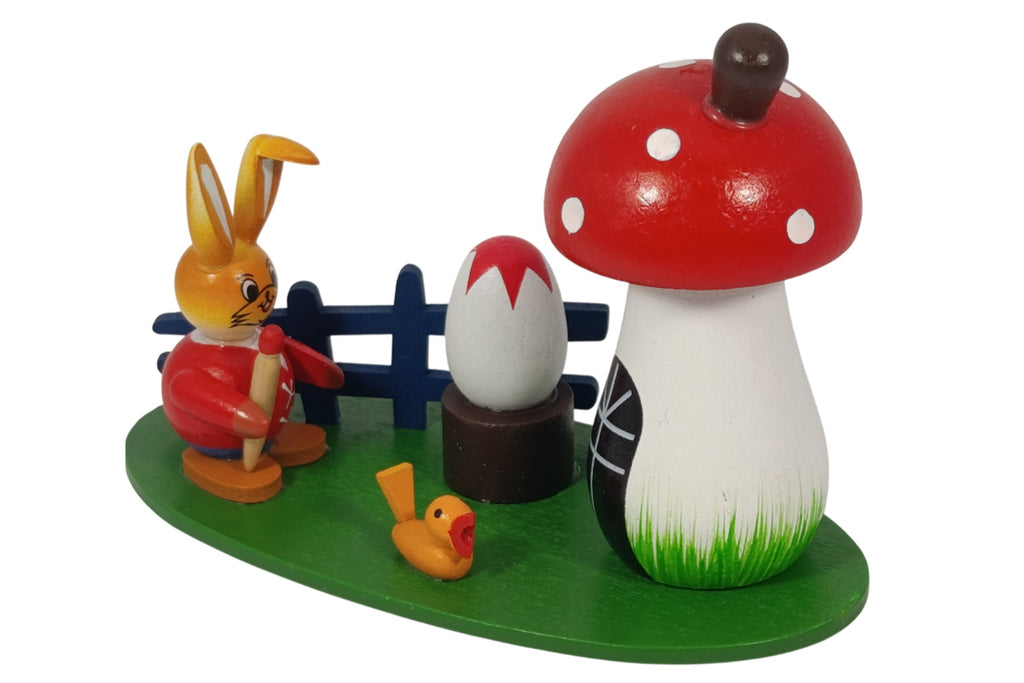 Schulte Kugelhase en tant que peintre de décorations de Pâques