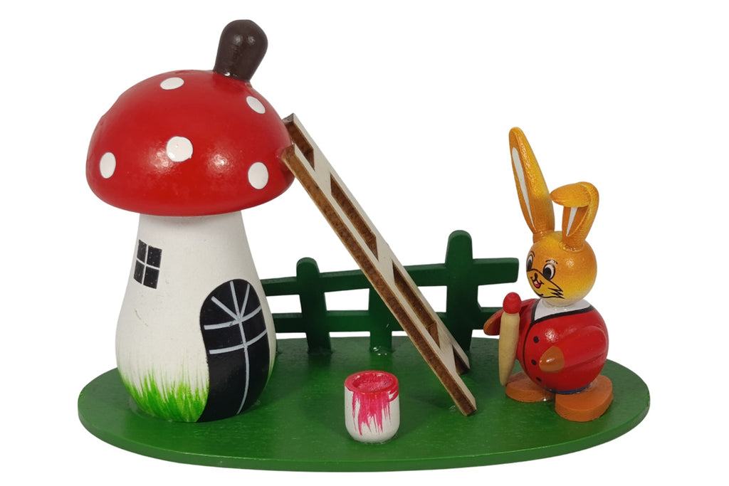 Schulte Kugelhase mit Leiter Décoration de Pâques