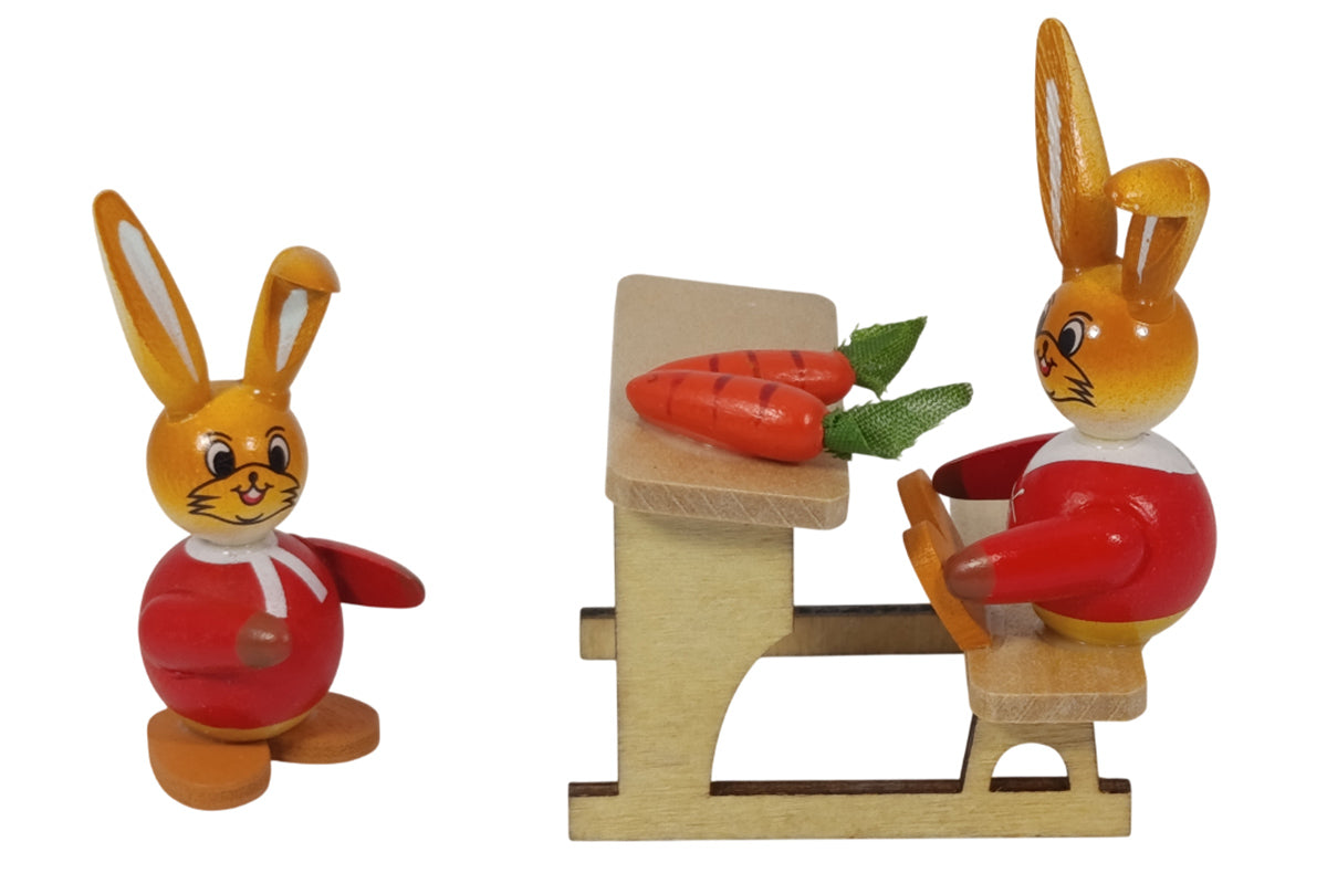 Schulte Hasenschule Kugelhasen Osterdekoration