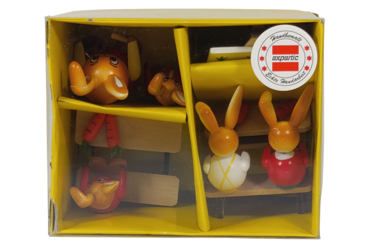 Schulte Hasenschule Kugelhasen Osterdekoration