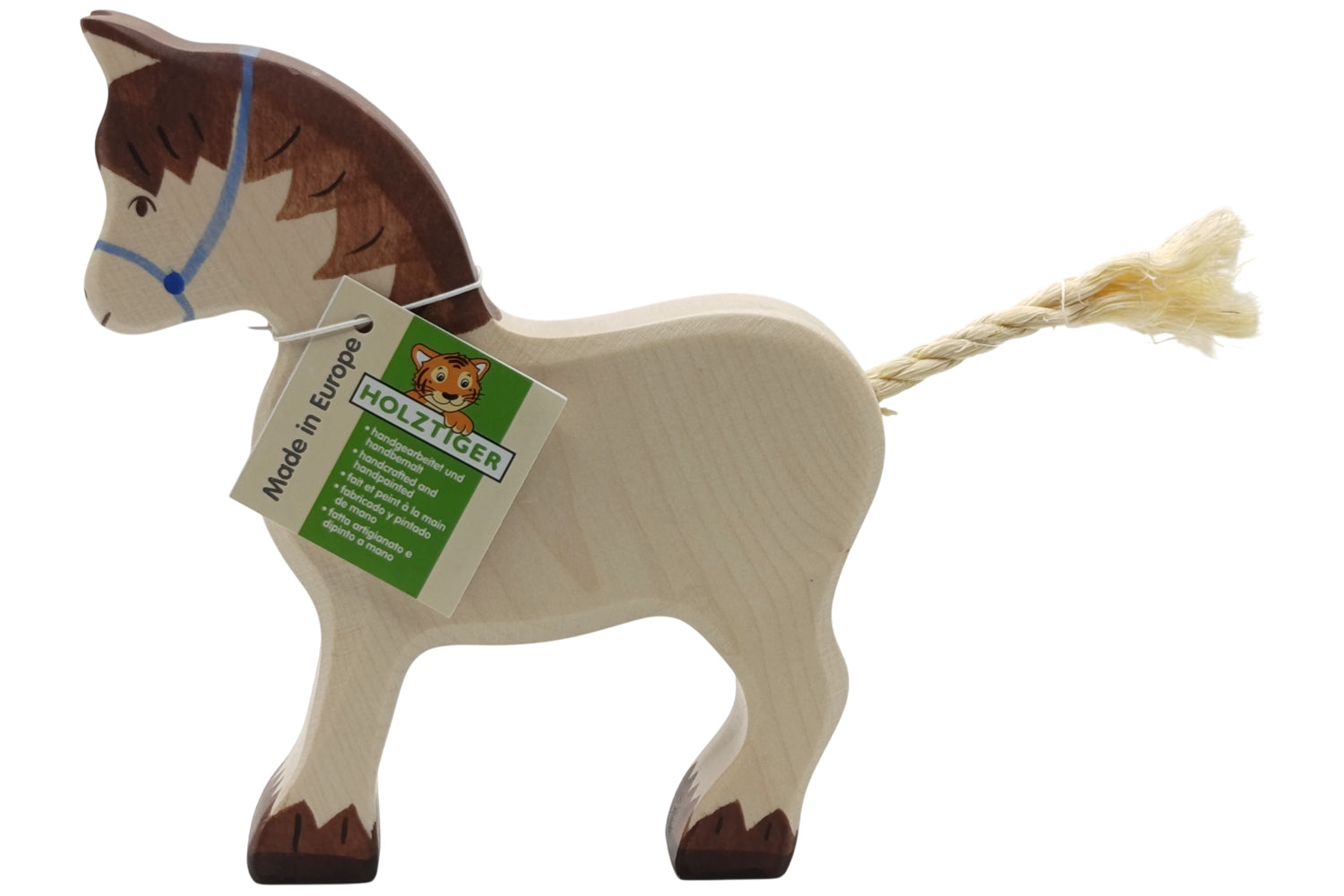 Holztiger Ackergaul Zugpferd