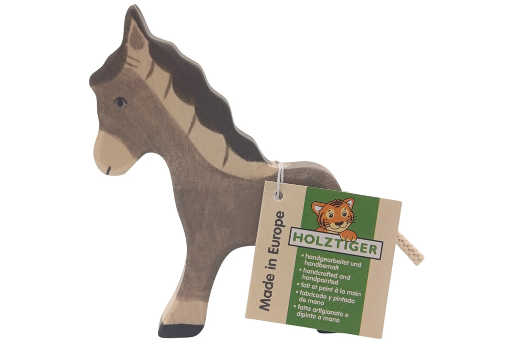 Holztiger Esel klein