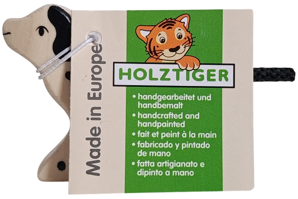 Holztiger Dalmatiner stehend klein